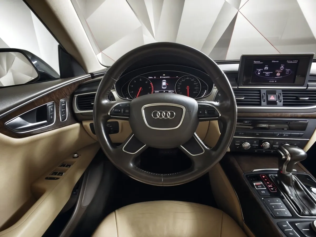 Audi A7 2.8 FSI S tronic quattro (204 л.с.) Черный в АВИЛОН. Слайд №19