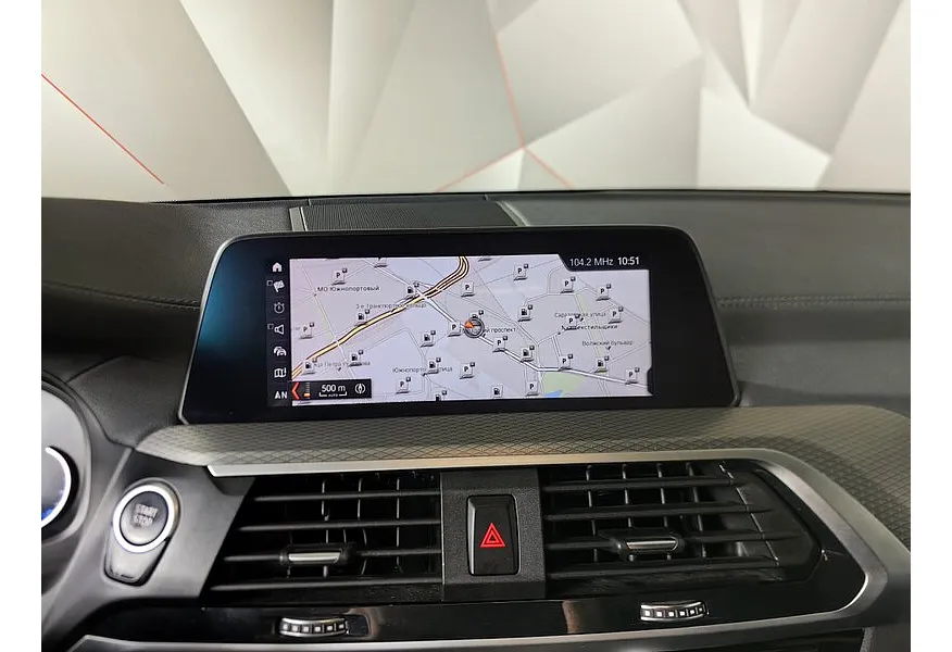 BMW X3 xDrive20d AT (190 л.с.) M Sport Синий в АВИЛОН. Слайд №17