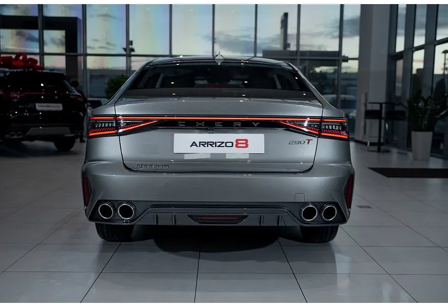 Chery Arrizo 8 1.6T DCT (150 л.с.) Ultra Black Серебристый в АВИЛОН. Слайд №3