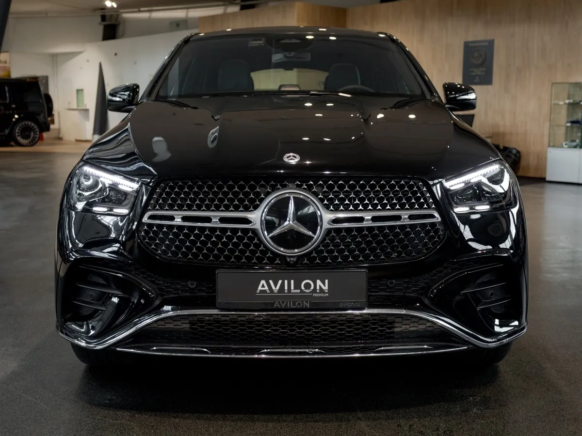 Mercedes-Benz GLE Купе 450 d 4MATIC 9G-TRONIC (367 л.с.) Черный в АВИЛОН. Слайд №4