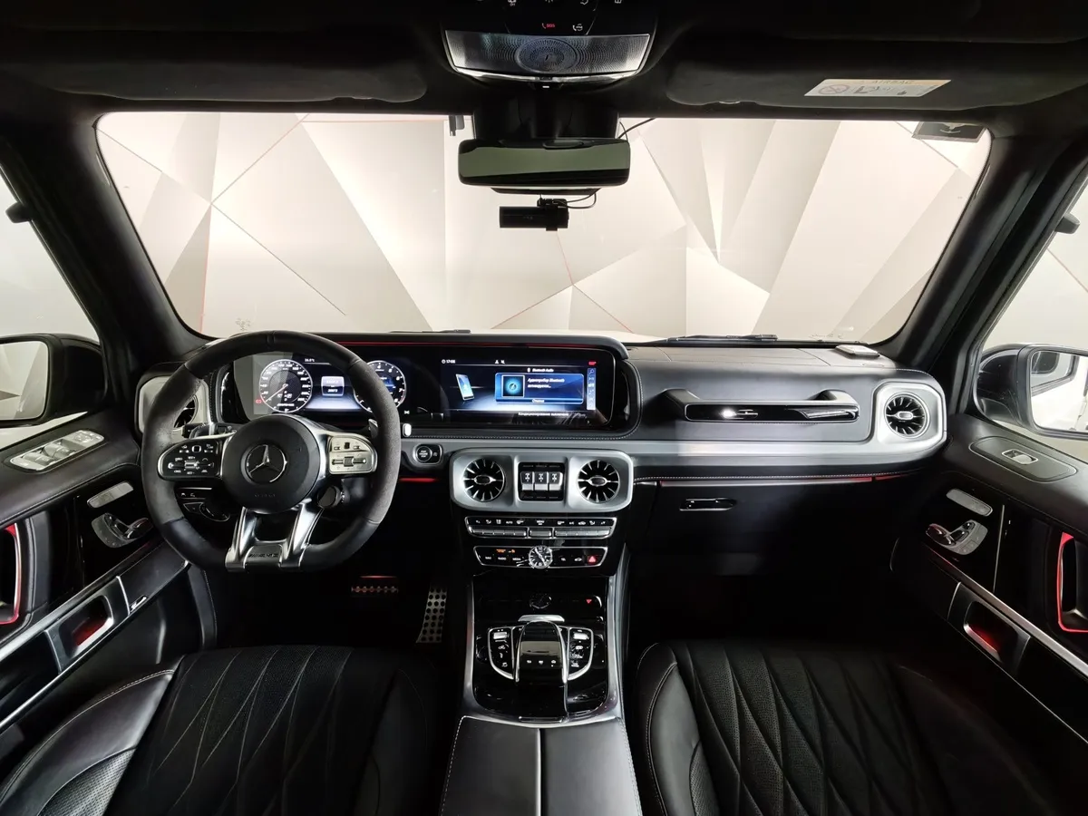 Mercedes-Benz G-Класс G 63 AMG Speedshift 4Matic (585 л.с.) Белый в АВИЛОН. Слайд №14