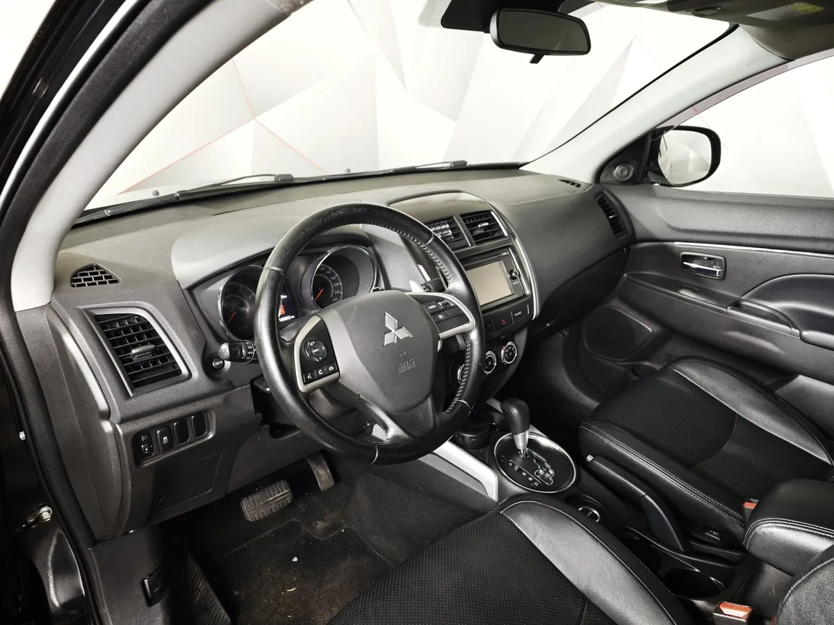 Mitsubishi ASX 2.0 CVT 4WD (150 л.с.) Черный в АВИЛОН. Слайд №19