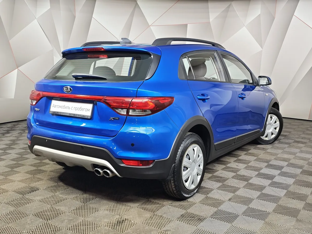Kia Rio 1.4 AT (100 л.с.) Fleet Синий в АВИЛОН. Слайд №2