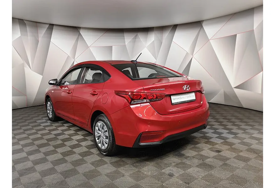 Hyundai Solaris 1.6 AT (123 л.с.) Active Plus Красный в АВИЛОН. Слайд №7