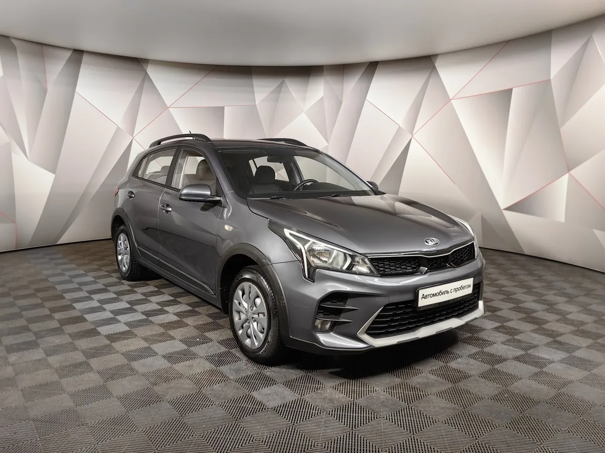 Kia Rio X 1.6 AT (123 л.с.) Luxe Серый в АВИЛОН. Слайд №3