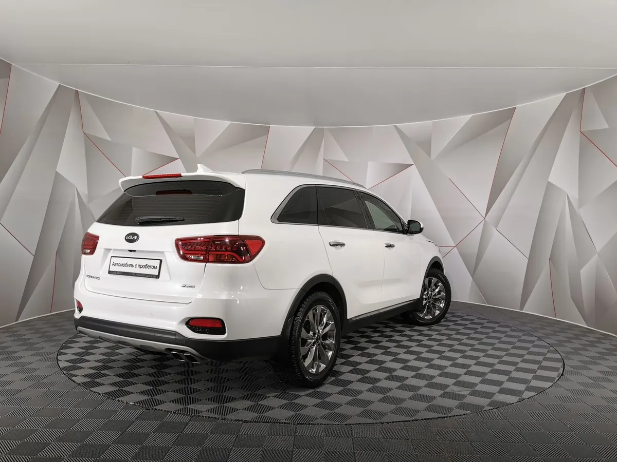 Kia Sorento 2.2 D AT AWD (5 мест) (200 л.с.) Prestige Белый в АВИЛОН. Слайд №2