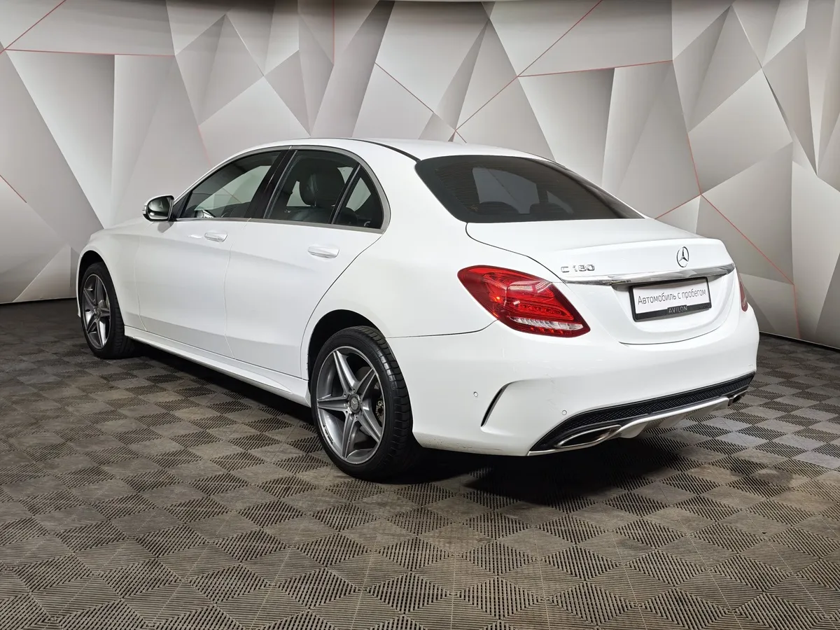 Mercedes-Benz C-Класс C 180 7G-Tronic Plus (150 л.с.) Белый в АВИЛОН. Слайд №4