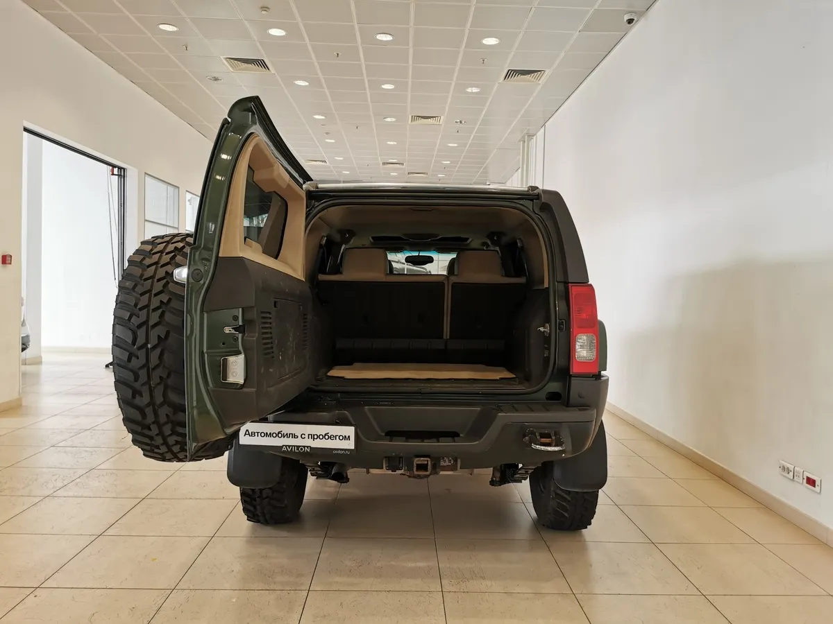 Hummer H3 3.5 AT (223 л.с.) Зеленый в АВИЛОН. Слайд №10