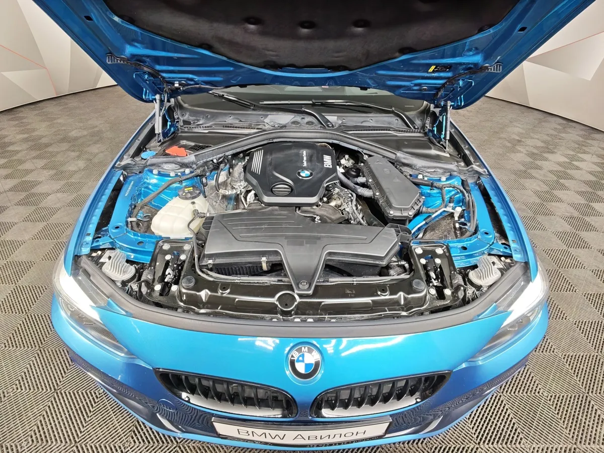 BMW 4 серия 420d xDrive AT (190 л.с.) Luxury Line Синий в АВИЛОН. Слайд №10