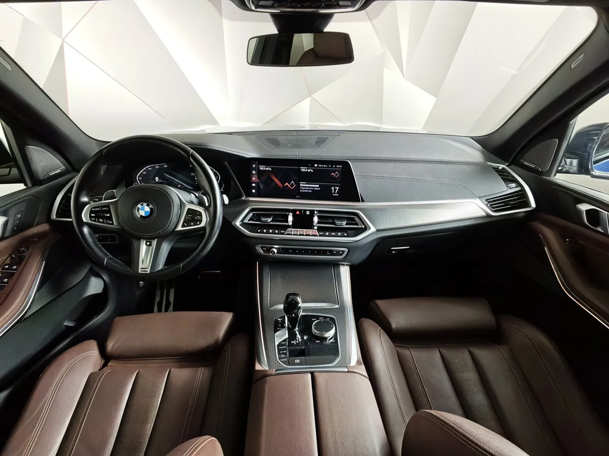 BMW X5 xDrive30d Steptronic (249 л.с.) Синий в АВИЛОН. Слайд №9