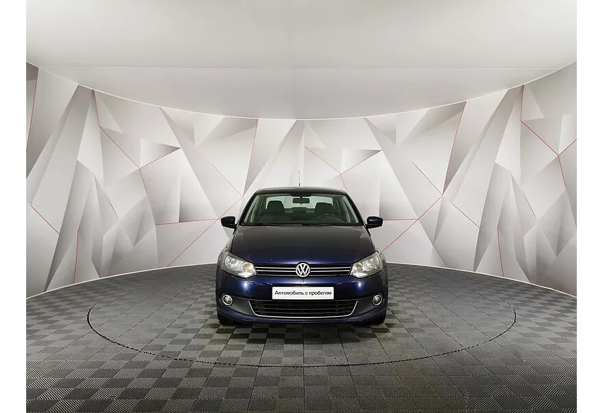 Volkswagen Polo 1.6 MPI AT (110 л.с.) Highline Синий в АВИЛОН. Слайд №7