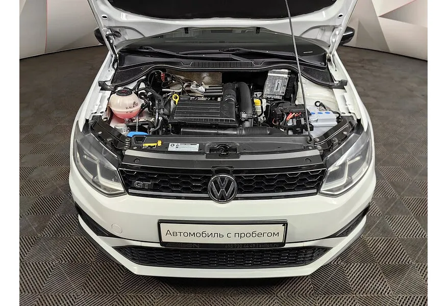 Volkswagen Polo 1.6 MPI AT (110 л.с.) Drive Белый в АВИЛОН. Слайд №10