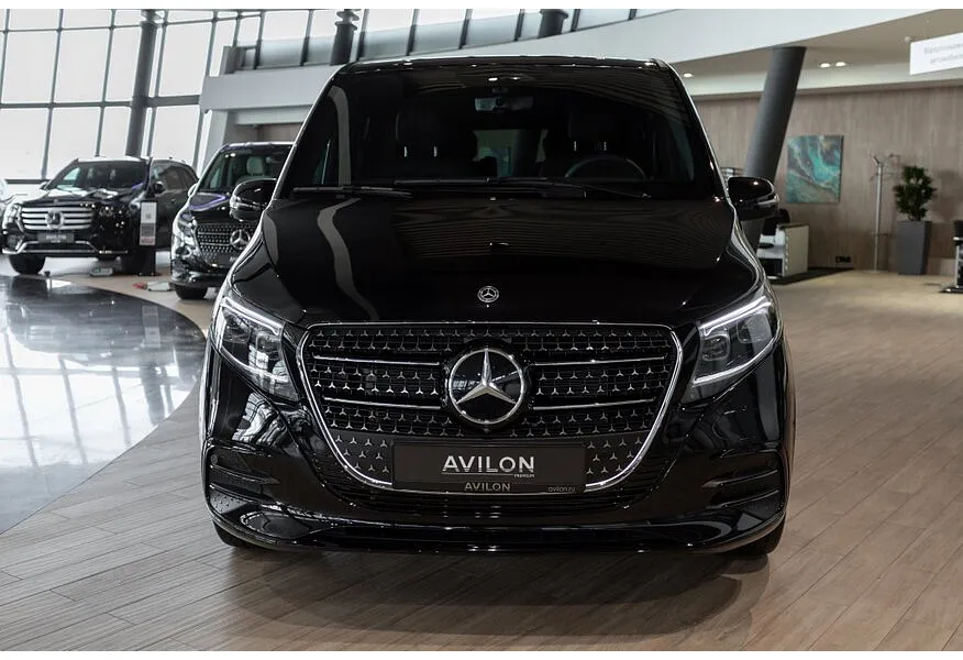 Mercedes-Benz V-Класс V 300 d L3 4MATIC 9G-TRONIC (237 л.с.) Avantgarde Черный в АВИЛОН. Слайд №4