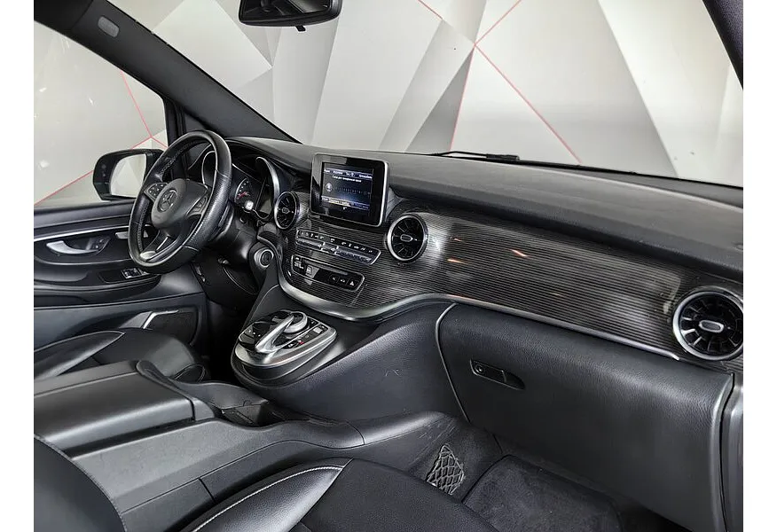Mercedes-Benz V-Класс V 200 d AT L2 4x4 (136 л.с.) Черный в АВИЛОН. Слайд №13