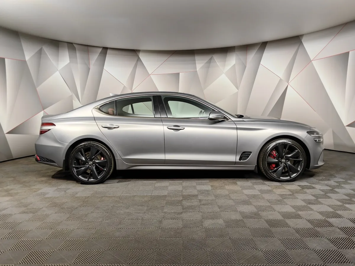 Genesis G70 3.3 T-GDI AT AWD (370 л.с.) Ultimate Серый в АВИЛОН. Слайд №6