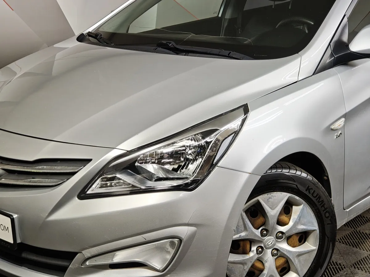 Hyundai Solaris 1.6 AT (123 л.с.) Comfort Серебристый в АВИЛОН. Слайд №10