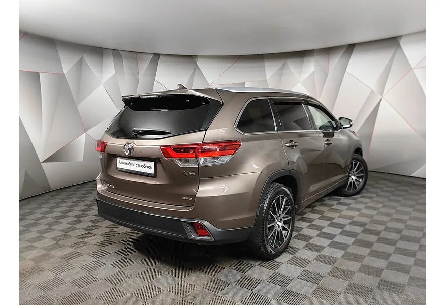 Toyota Highlander 3.5 AT AWD (249 л.с.) Престиж Коричневый в АВИЛОН. Слайд №2