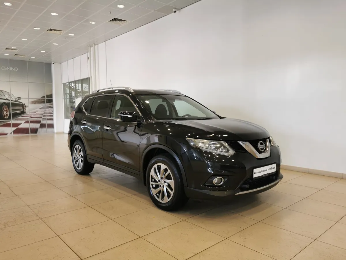 Nissan X-Trail 2.5 CVT AWD (171 л.с.) Черный в АВИЛОН. Слайд №3