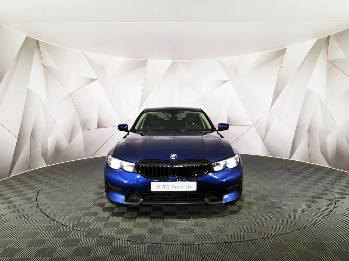 BMW 3 серия 320i Steptronic (184 л.с.) Sport Line Синий в АВИЛОН. Слайд №7