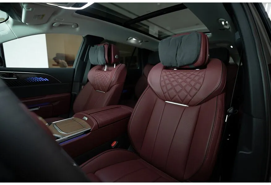 Hongqi E-HS9 AT 4WD (551 л.с.) 6 мест Делюкс Черный в АВИЛОН. Слайд №7