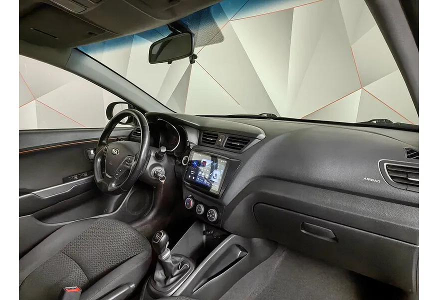 Kia Rio 1.6 6MT (123 л.с.) Comfort RS Plus Голубой в АВИЛОН. Слайд №13