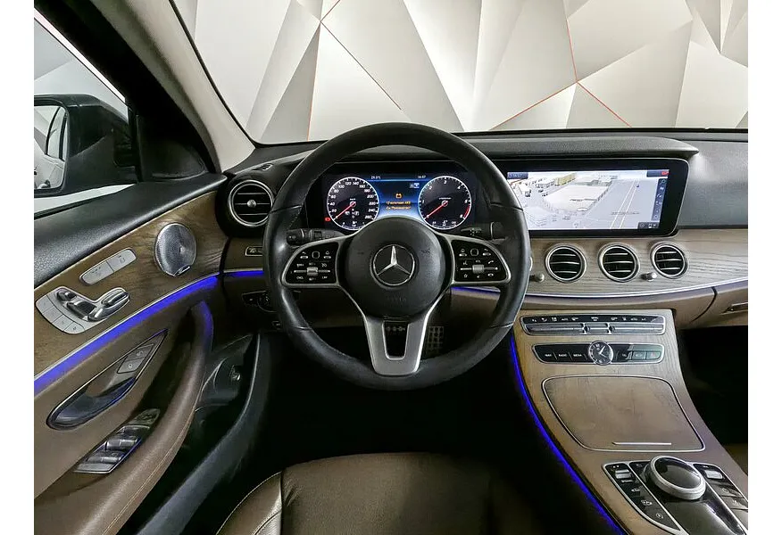 Mercedes-Benz E-Класс E 220 d 4MATIC 9G-TRONIC (194 л.с.) Luxury Черный в АВИЛОН. Слайд №20