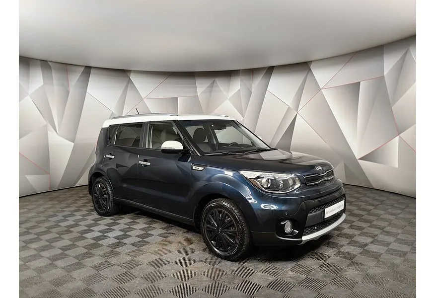 Kia Soul 1.6 AT (132 л.с.) Prestige Голубой в АВИЛОН. Слайд №3