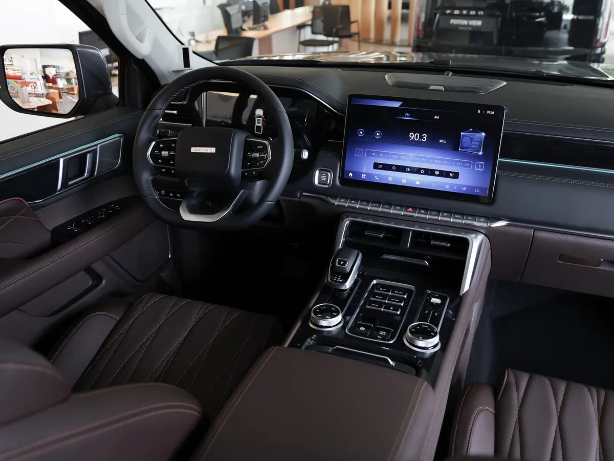 Foton Tunland V7 2.0d AT 4WD (159 л.с.) Extreme Серый в АВИЛОН. Слайд №7