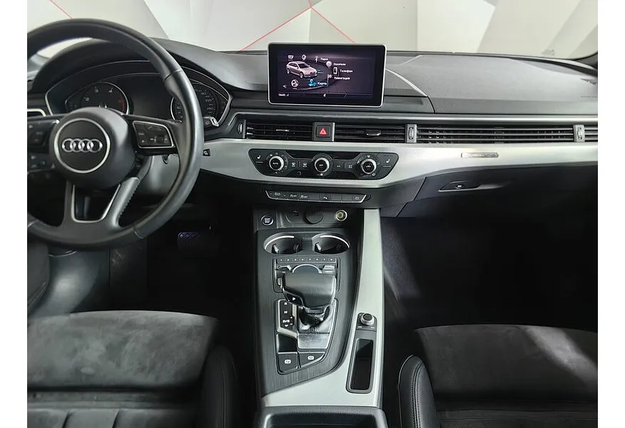Audi A4 2.0 TDI S tronic quattro (190 л.с.) Sport Черный в АВИЛОН. Слайд №14