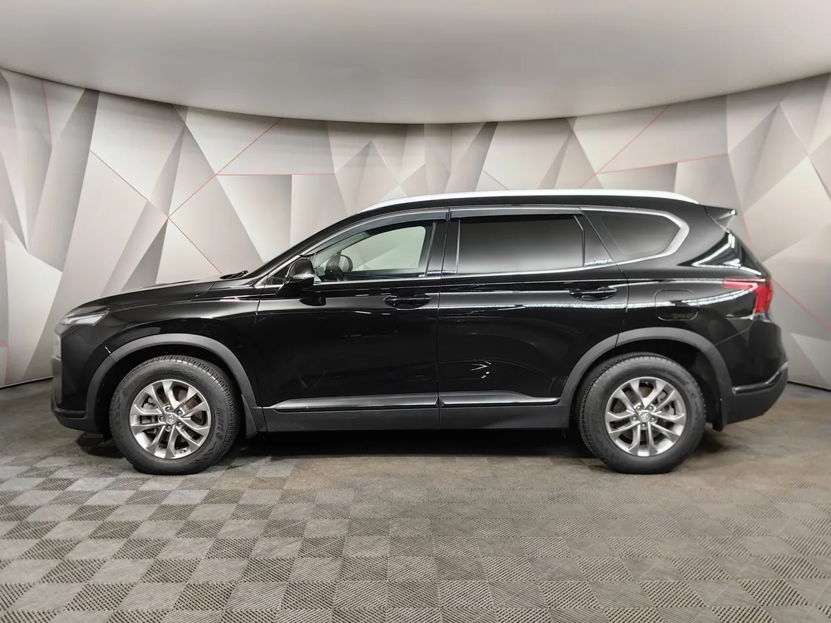 Hyundai Santa Fe 2.2 CRDi AWD 8AT (200 л.с.) Lifestyle Черный в АВИЛОН. Слайд №5