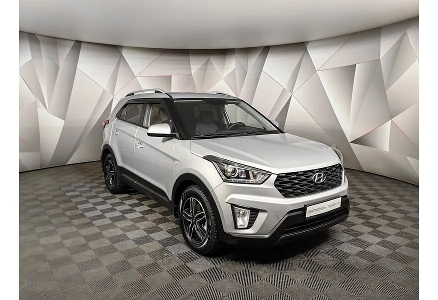 Hyundai Creta 2.0 AT AWD (149 л.с.) Active + Fleet Серый в АВИЛОН. Слайд №3