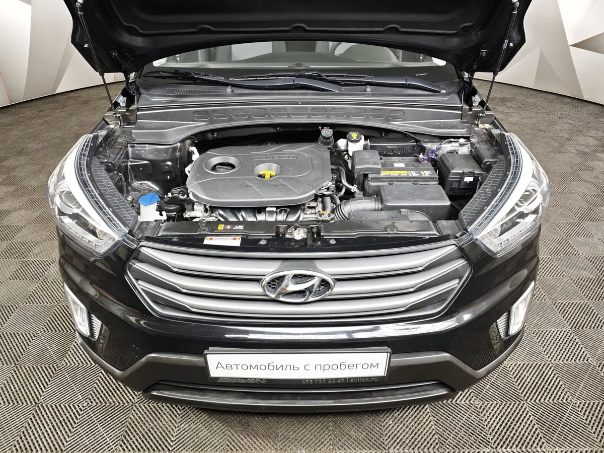Hyundai Creta 2.0 AT (149 л.с.) Travel Черный в АВИЛОН. Слайд №11