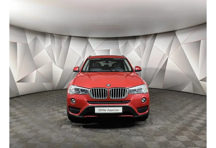 BMW X3 xDrive28i AT (245 л.с.) Base (Локальная сборка) Красный в АВИЛОН. Слайд №3