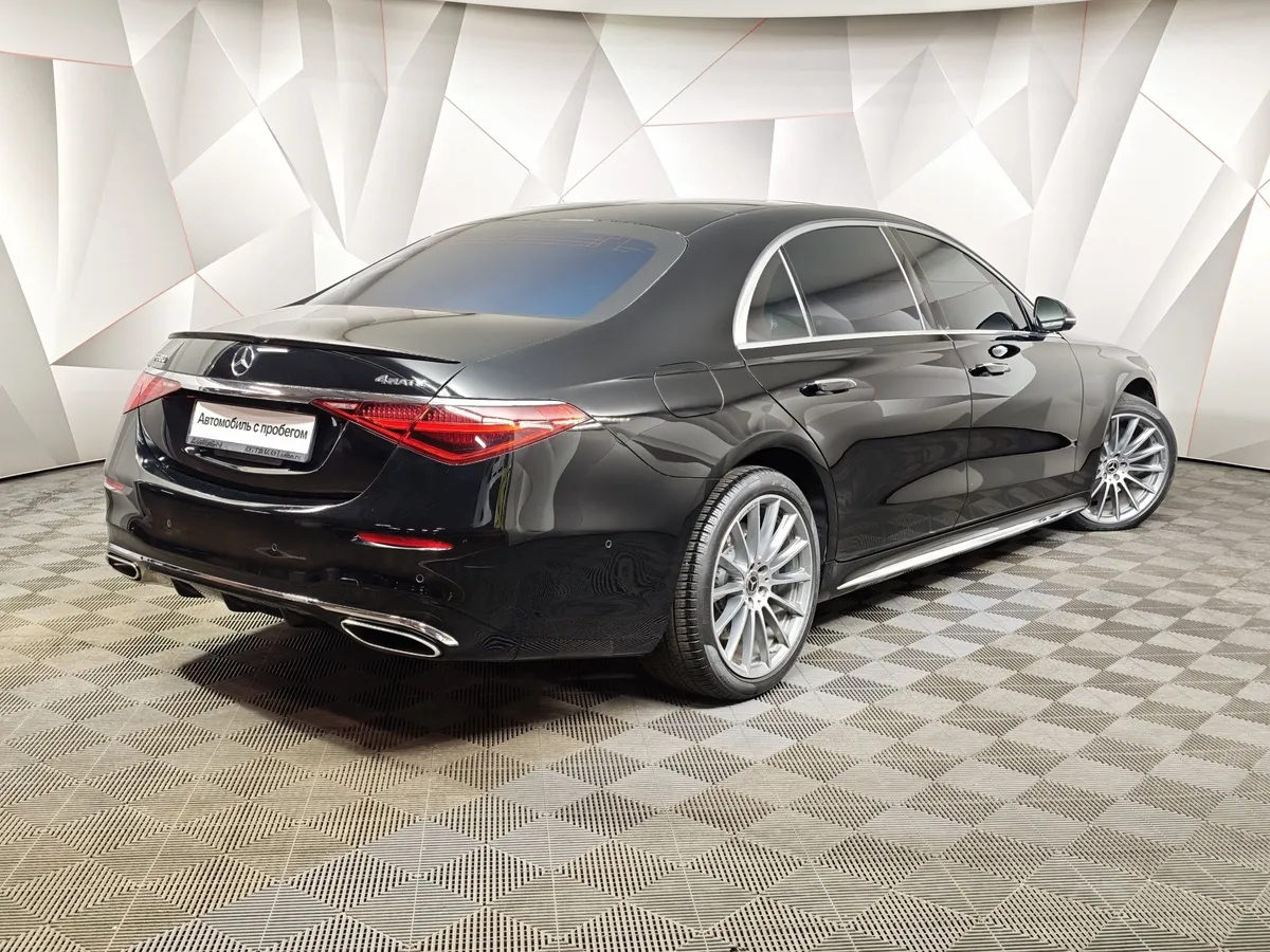 Mercedes-Benz S-Класс S 580 9G-Tronic 4Matic (503 л.с.) Черный в АВИЛОН. Слайд №2
