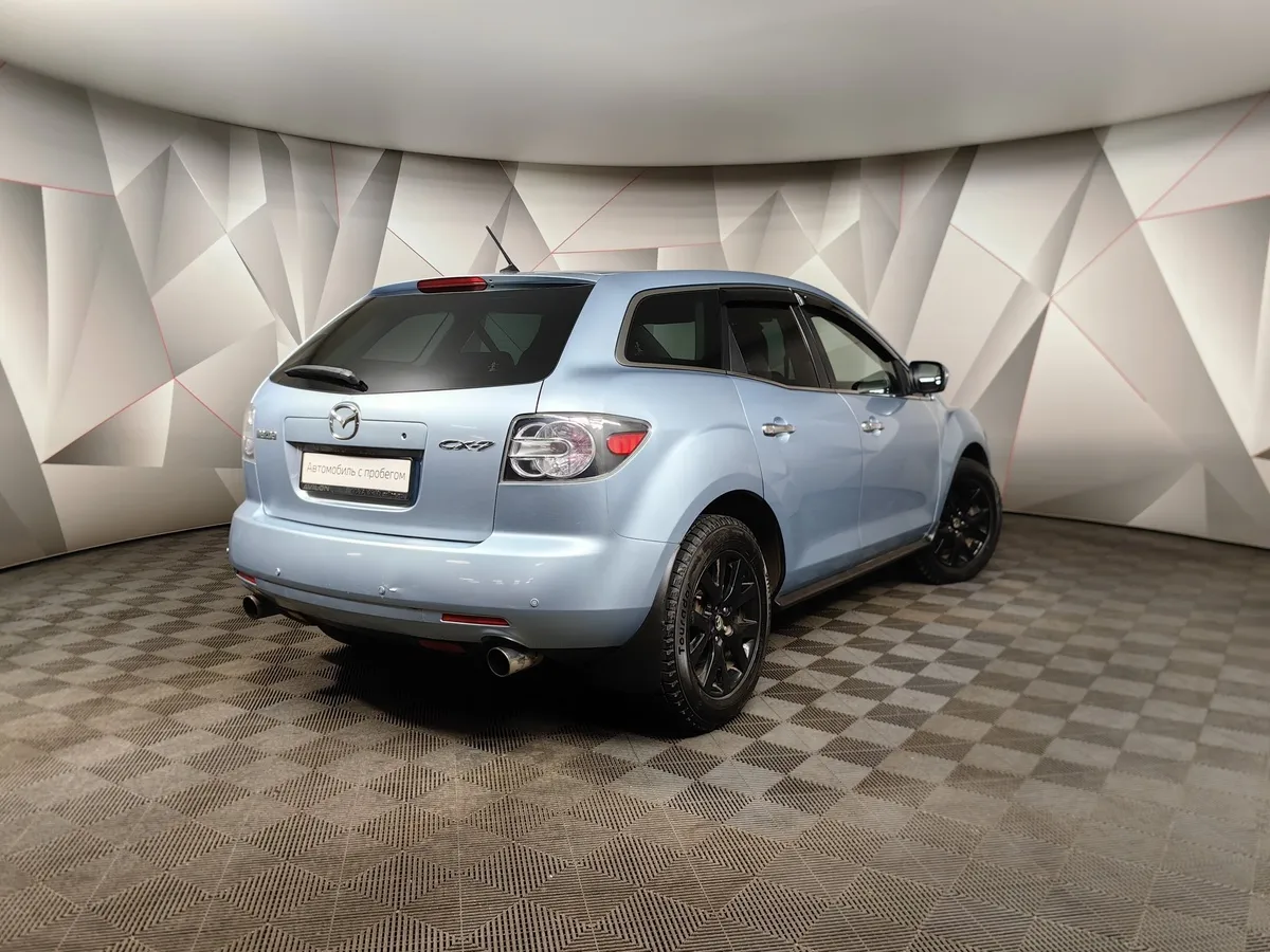 Mazda CX-7 2.3 T AT AWD (238 л.с.) Голубой в АВИЛОН. Слайд №2