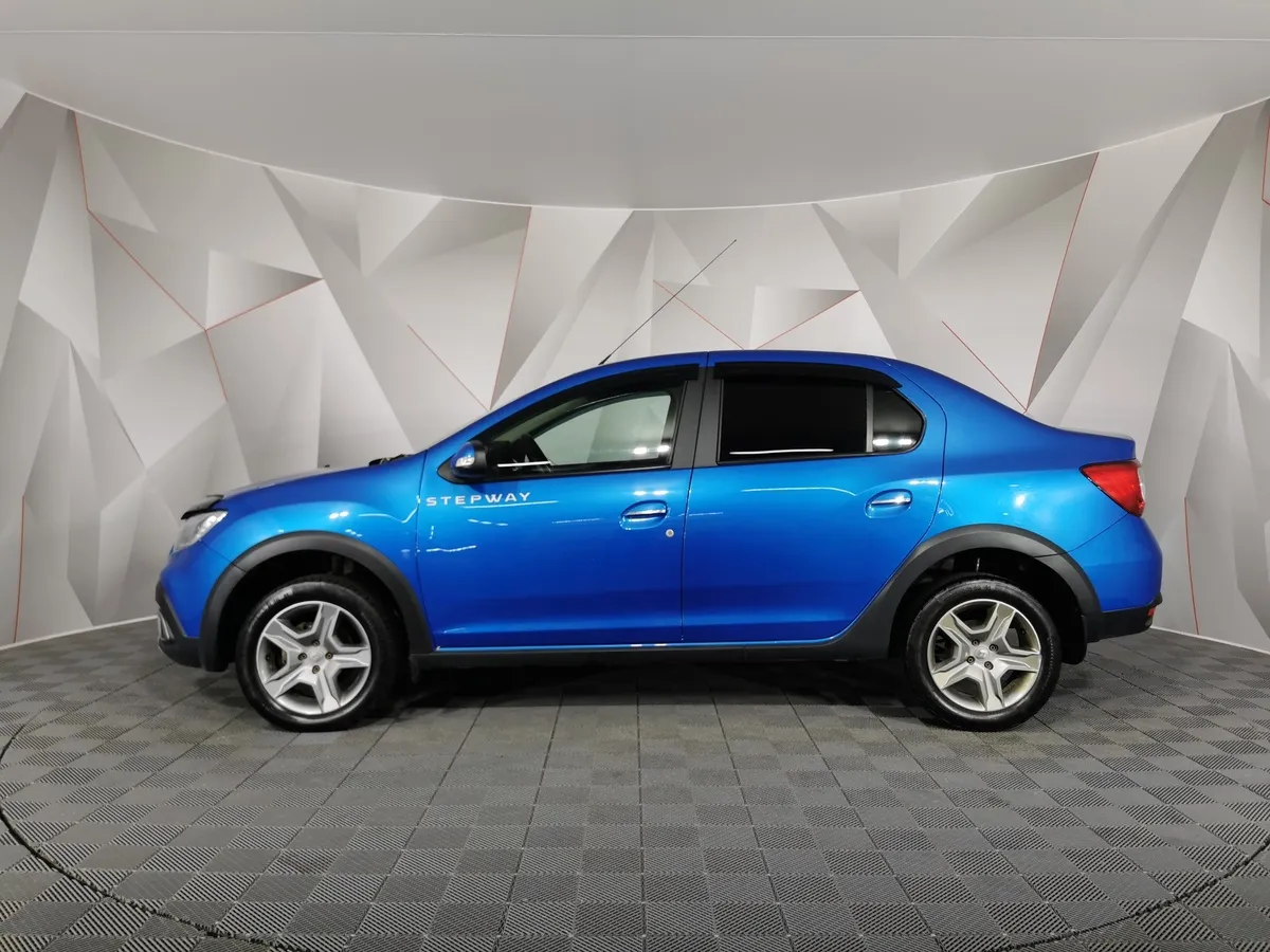 Renault Logan 1.6 AT FWD (102 л.с.) Синий в АВИЛОН. Слайд №5