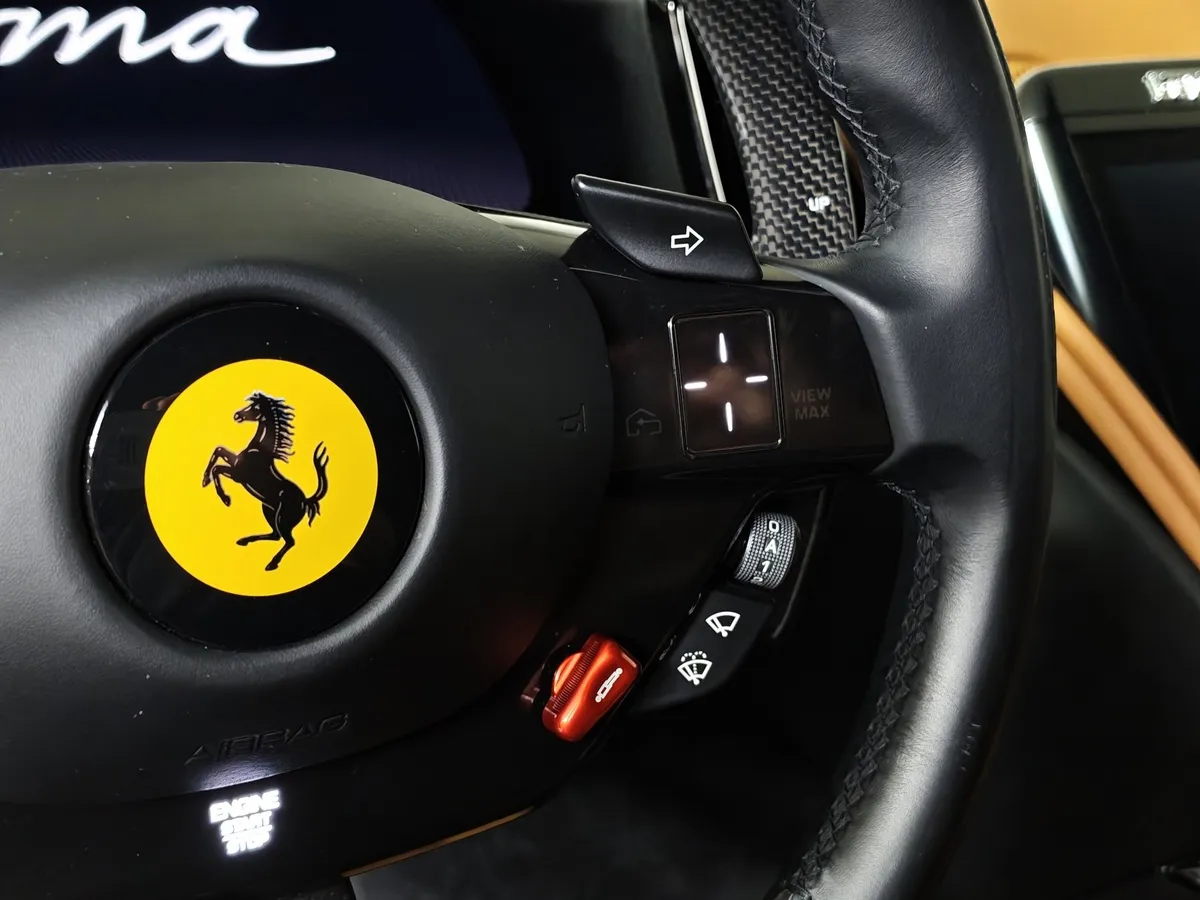 Ferrari Roma 3.9 AMT (620 л.с.) Черный в АВИЛОН. Слайд №33