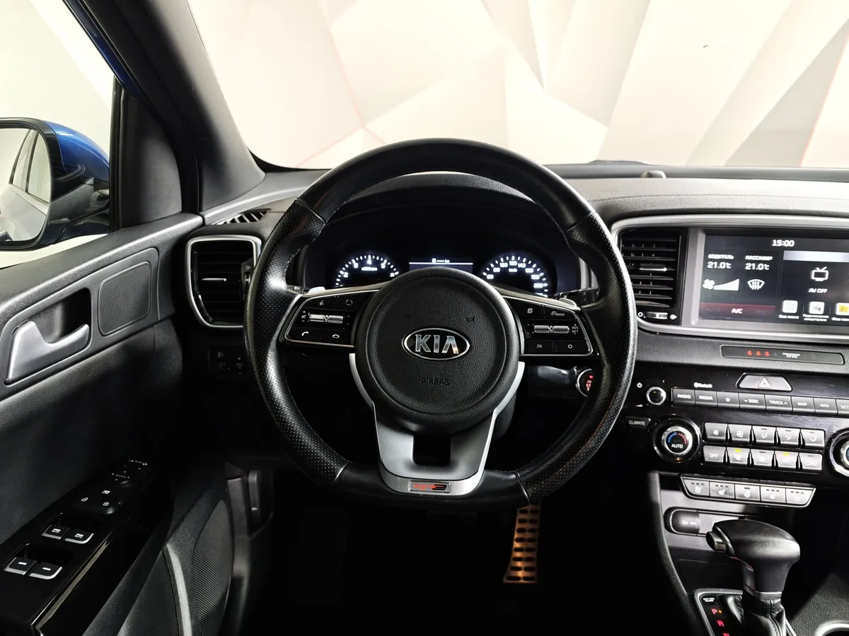 Kia Sportage 2.4 AT 4WD (184 л.с.) GT Line Синий в АВИЛОН. Слайд №20