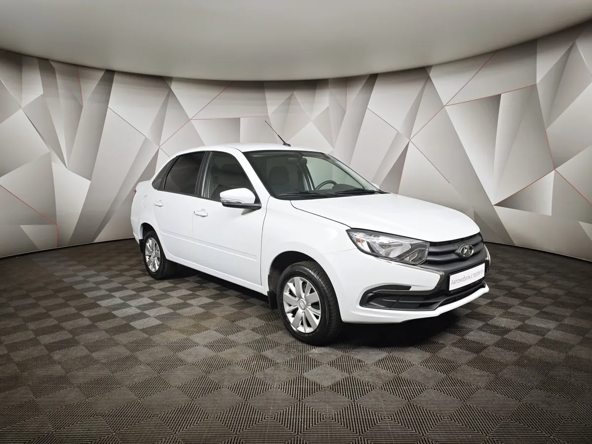 ВАЗ (Lada) Granta 1.6 MT 8кл (87 л.с.) Белый в АВИЛОН. Слайд №3