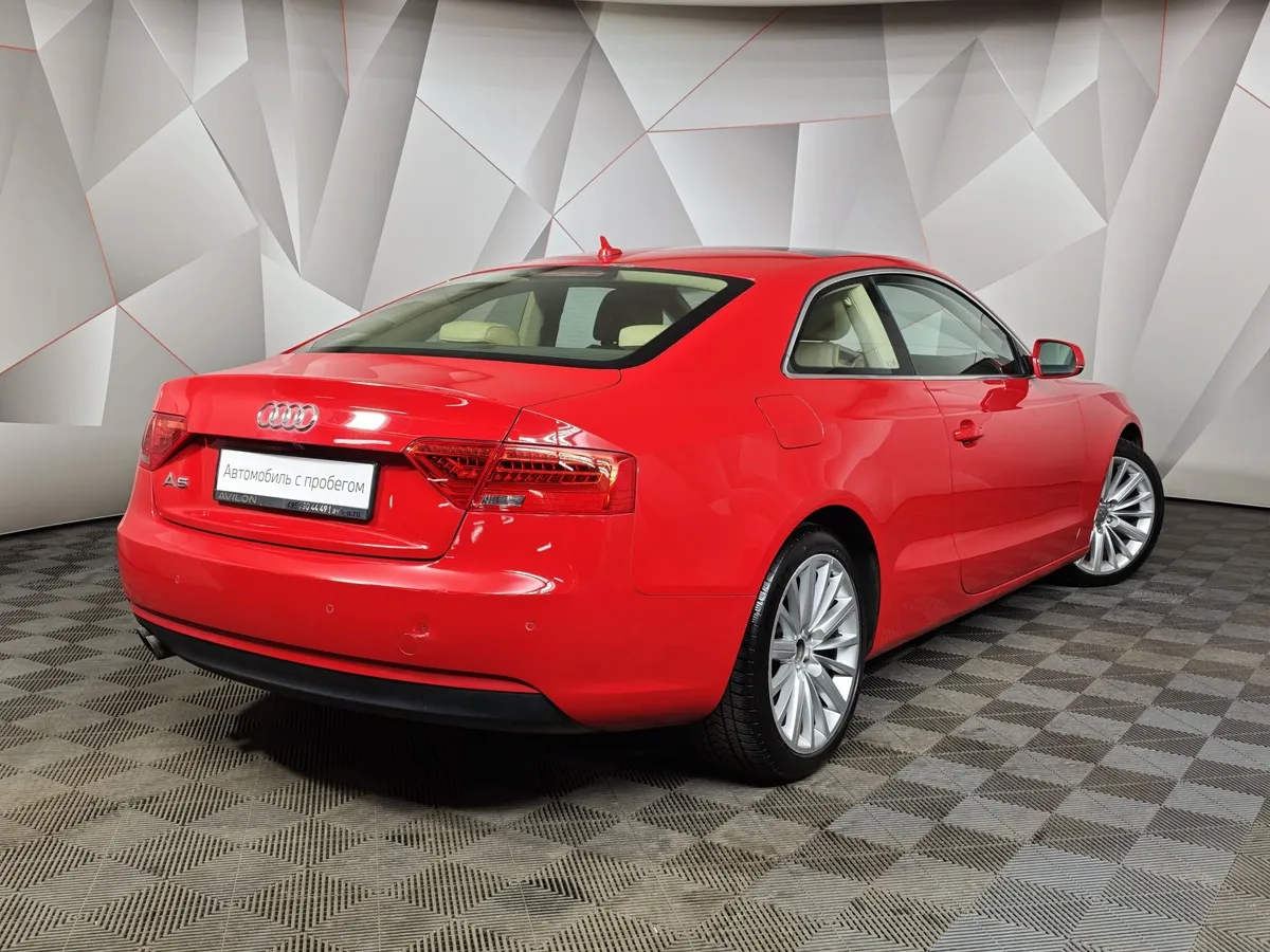 Audi A5 2.0 TFSI S tronic quattro (211 л.с.) Красный в АВИЛОН. Слайд №2