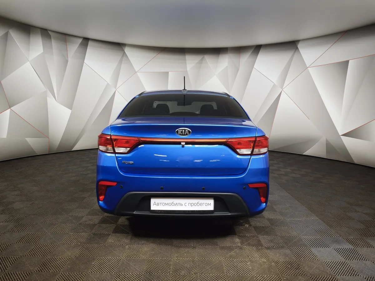 Kia Rio 1.6 AT (123 л.с.) Luxe Синий в АВИЛОН. Слайд №8