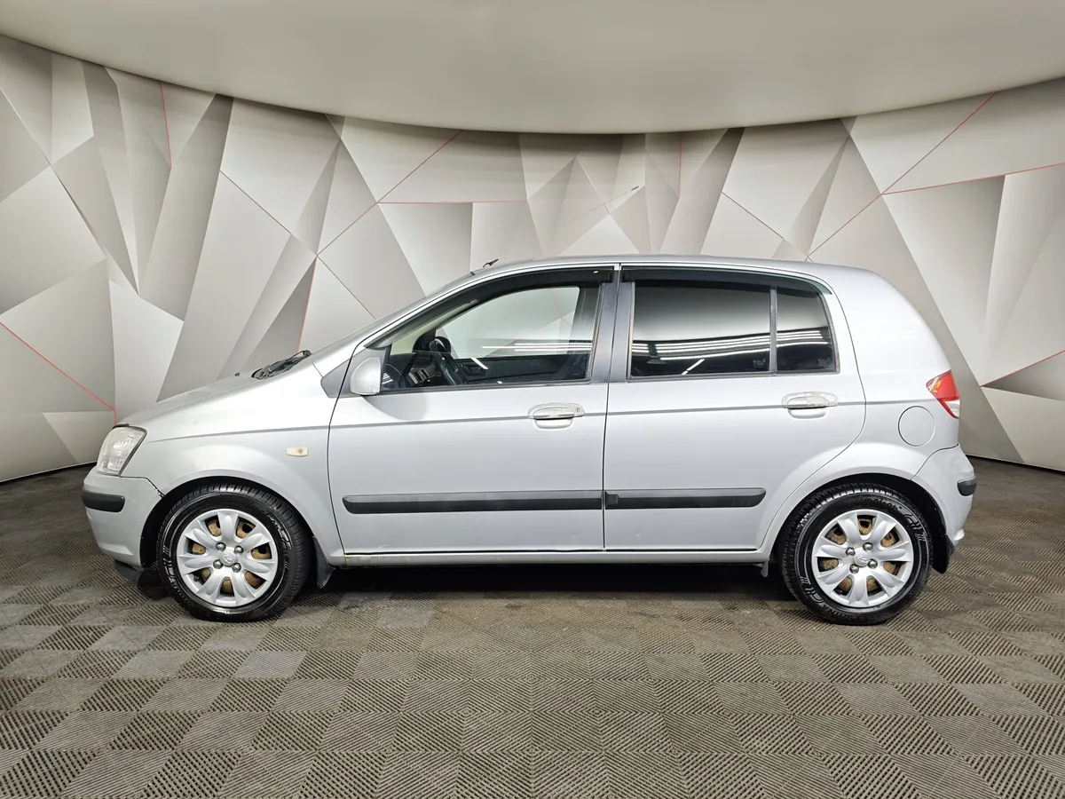 Hyundai Getz 1.3 AT (82 л.с.) Серебристый в АВИЛОН. Слайд №5