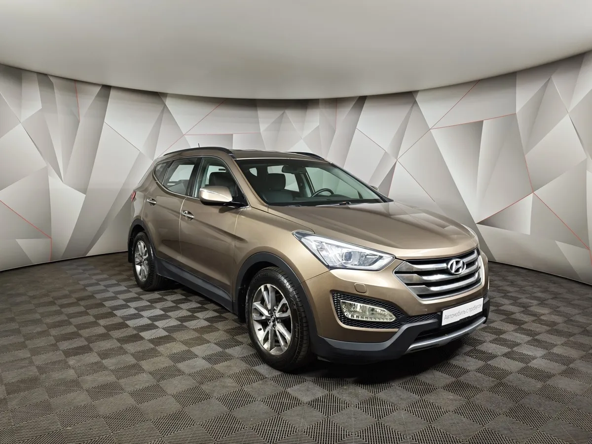 Hyundai Santa Fe 2.2 CRDi AT 4WD (197 л.с.) Коричневый в АВИЛОН. Слайд №3