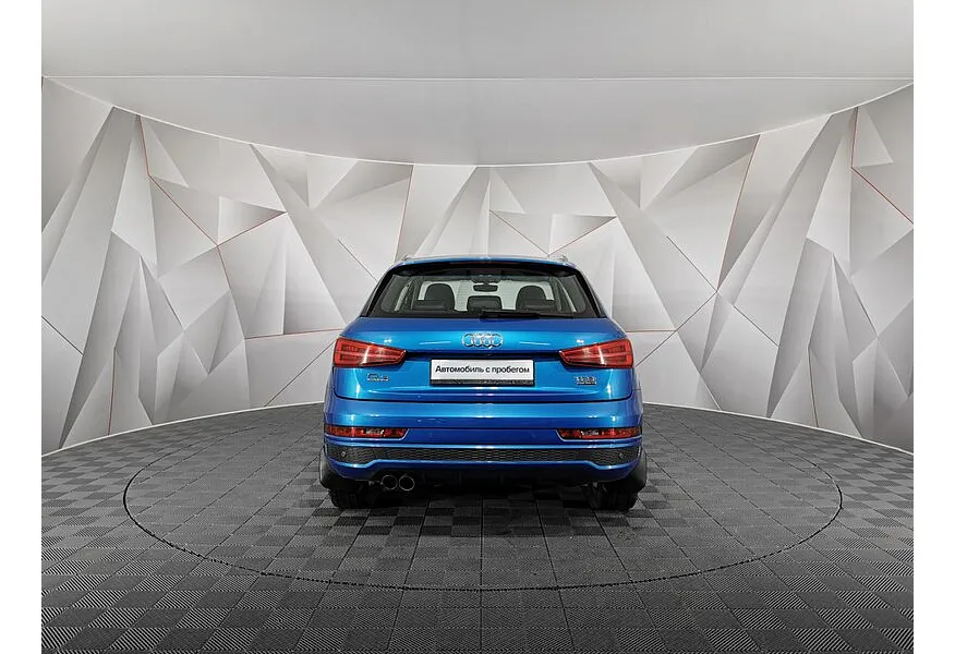 Audi Q3 2.0 TFSI S-tronic quattro (180 л.с.) Sport Голубой в АВИЛОН. Слайд №8