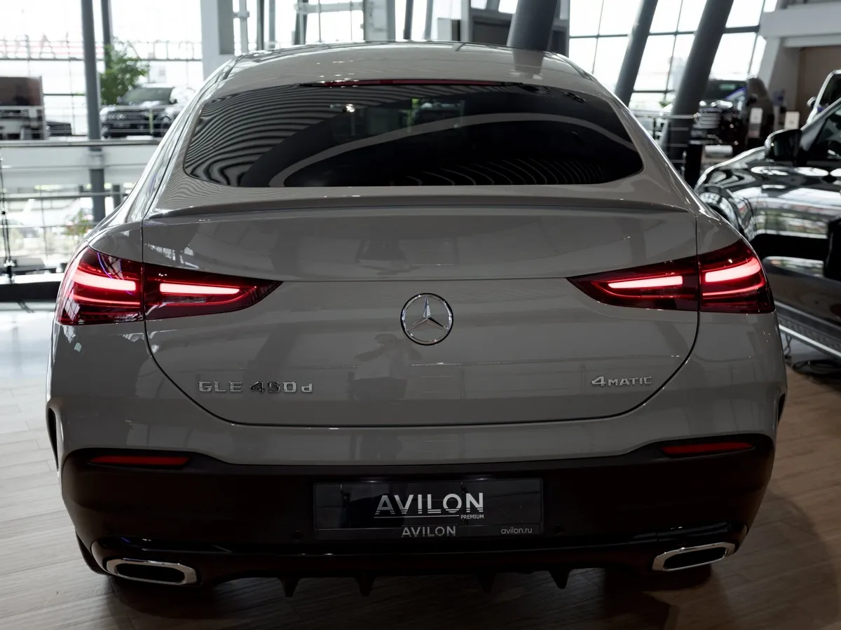 Mercedes-Benz GLE Купе 450 d 4MATIC 9G-TRONIC (367 л.с.) Серый в АВИЛОН. Слайд №5