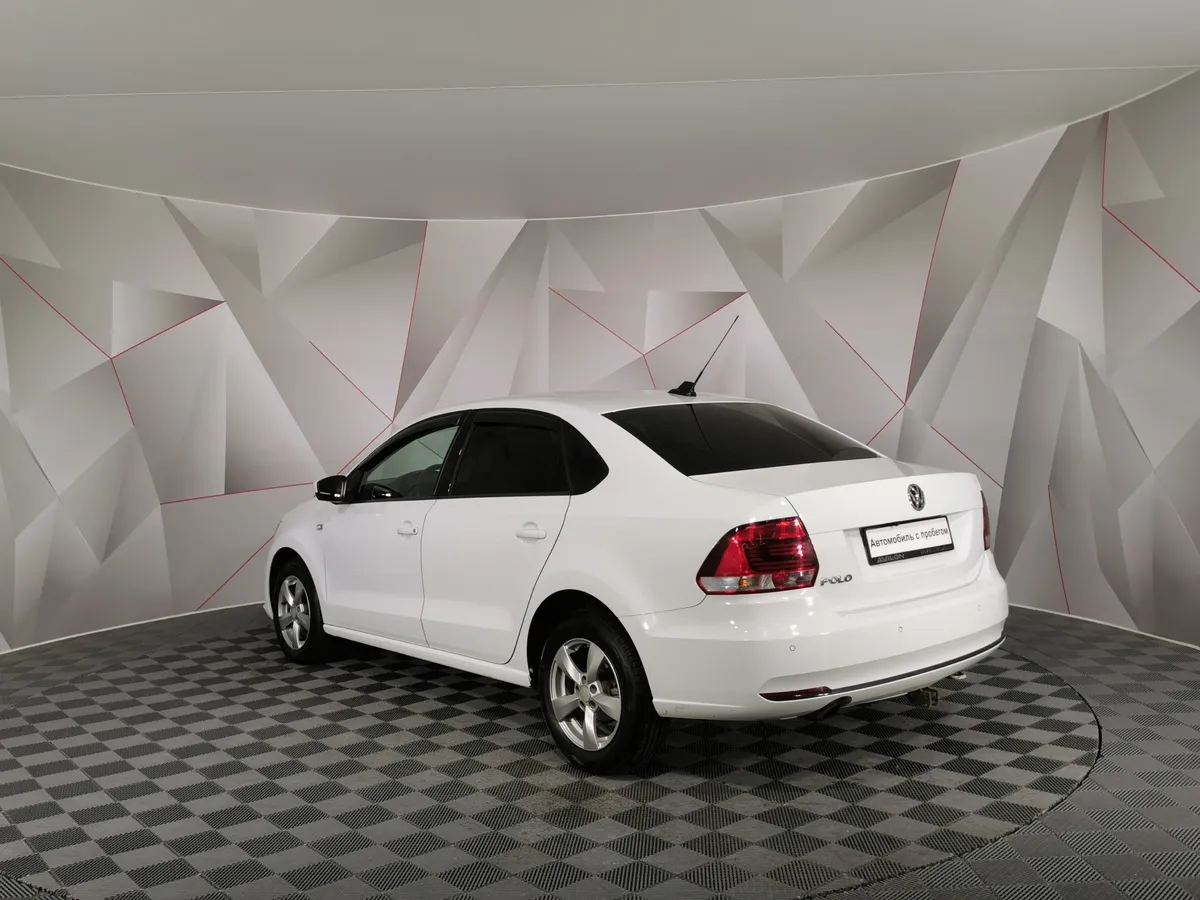 Volkswagen Polo 1.6 MT (105 л.с.) Trendline Белый в АВИЛОН. Слайд №4