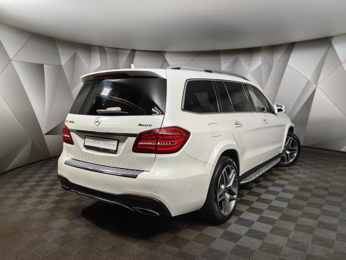Mercedes-Benz GLS 350 d 4MATIC 9G-TRONIC (249 л.с.) Особая серия Белый в АВИЛОН. Слайд №2