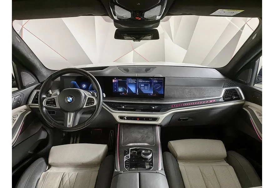 BMW X7 xDrive40d Steptronic (340 л.с.) Белый в АВИЛОН. Слайд №11 BMW X7 xDrive40d Steptronic (340 л.с.) Белый в АВИЛОН. Слайд №11