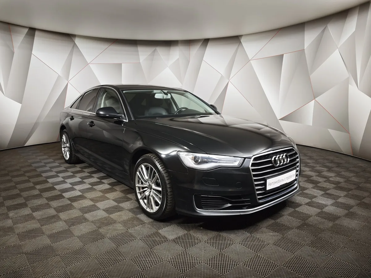 Audi A6 1.8 TFSI S tronic (190 л.с.) Черный в АВИЛОН. Слайд №3