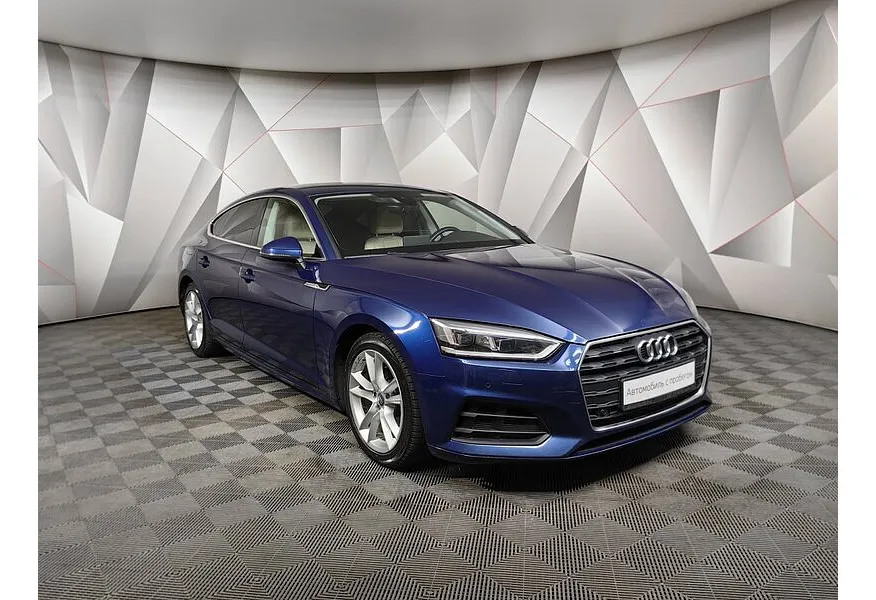 Audi A5 2.0 TFSI S tronic (190 л.с.) Синий в АВИЛОН. Слайд №3